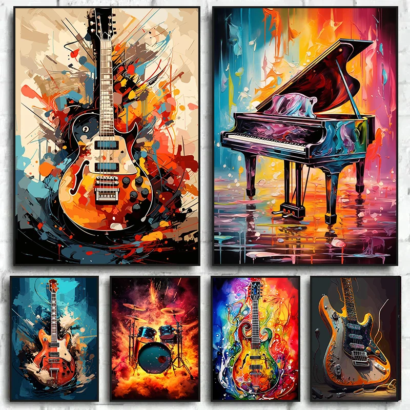 Picture Of Musical Instrument - Affiches et impressions sur toile d'art