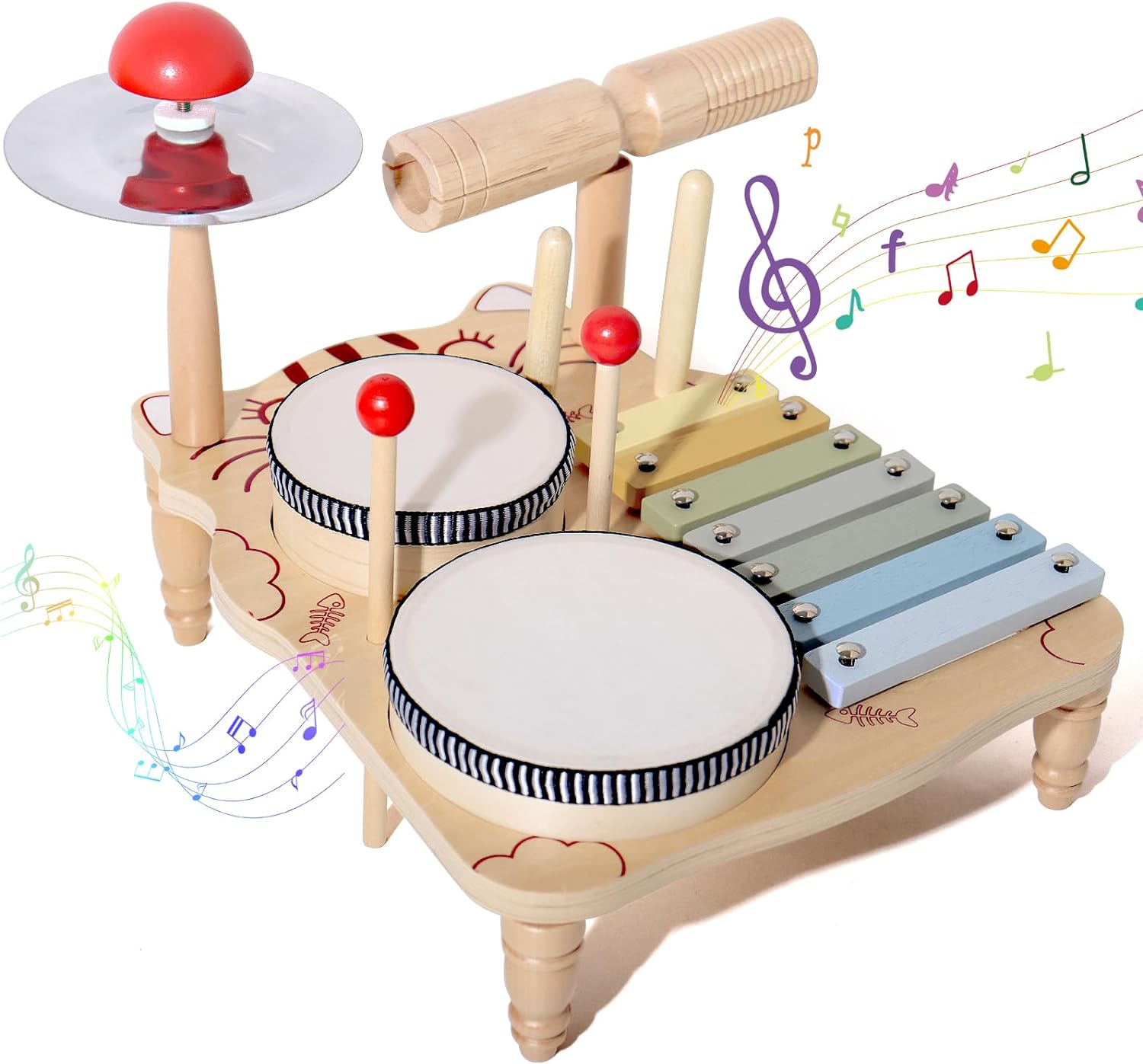 Ensemble de batterie Xylophone - Musical Instrument Harmonium avis et prix