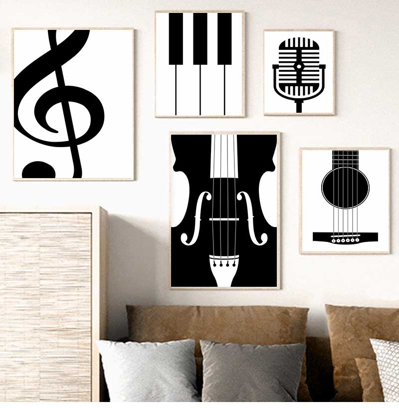 Affiches et impressions minima - Picture Of Musical Instrument avis et prix