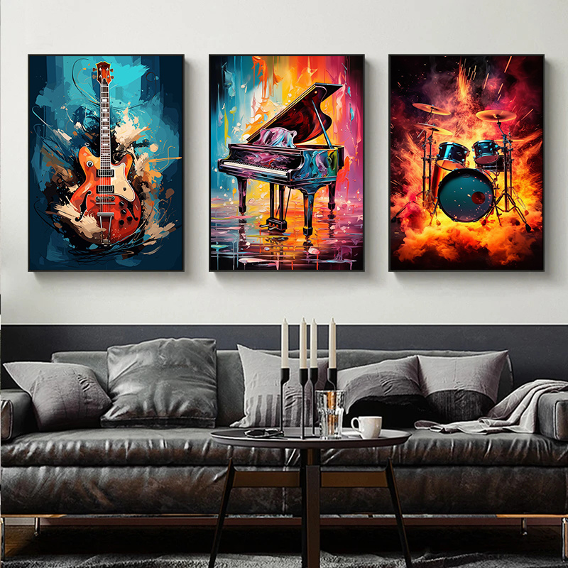 Affiches et impressions sur to - Picture Of Musical Instrument avis et prix