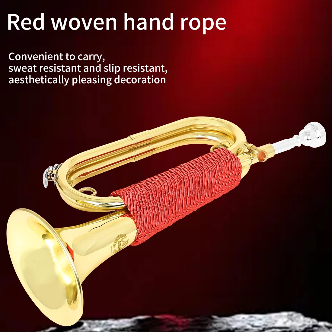 Trompette de fanfare espagnole - Musical Instrument Bugle avis et prix